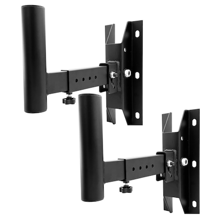 5 Core 5 Core Speaker Wall Mount - Heavy Duty Angle and Length Adjustable Bookshelf Mounting Bracket WST 02 Pair